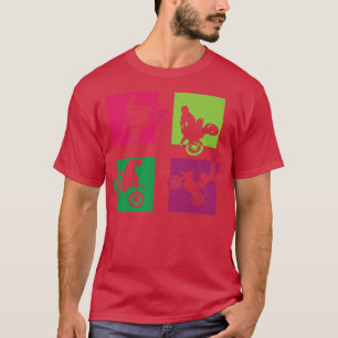 Camiseta Motocross Fan Motorizada Da Camada De Travões Do M