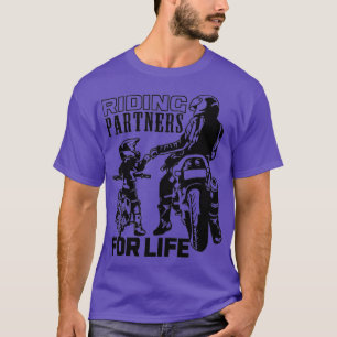 Camiseta Motocross Father And Son Riding Partners For Day