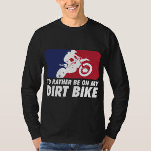 CAMISETA MOTOCROSS & ID PREFERENCIALMENTE EM MINHA BICICLET