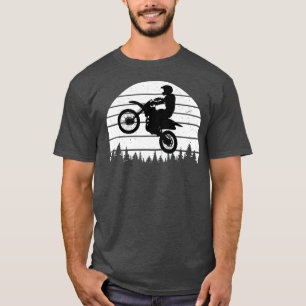 Camiseta Motocross Jumping Bike Filtragem Gráfica Distinta