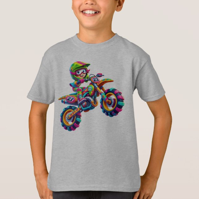 Camiseta Motocross Kid (Frente)