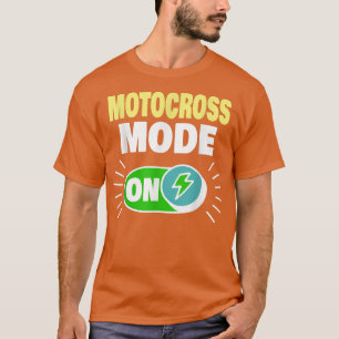 Camiseta Motocross Mode Em Funny Motocross Biker 1081