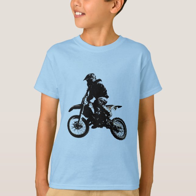 Camiseta Motocross motocicleta (Frente)