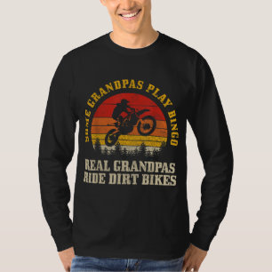 Camiseta Motocross MX Motocross Dirt Bike Grandpa Vintage