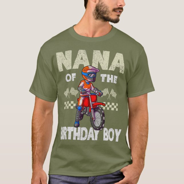 Camiseta Motocross MX Nana Birthday Boy MX (Frente)