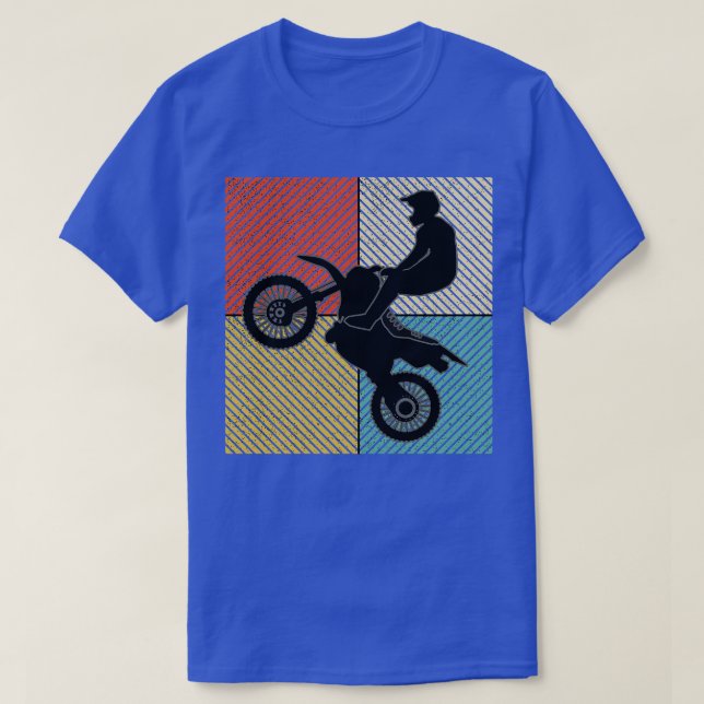 Camiseta Motocross Off Road Motorcycle Racing (Frente do Design)