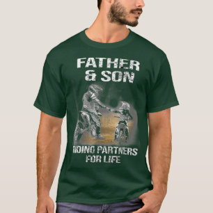Camiseta Motocross Padre e Son Riding Partners para
