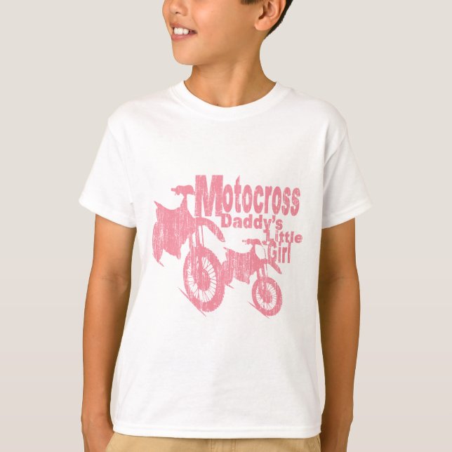 Camiseta Motocross Pai Girl (Frente)