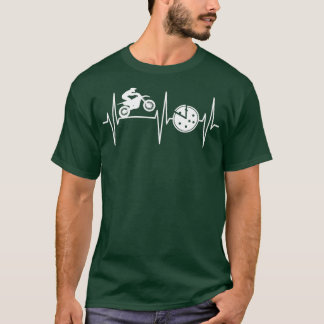 Camiseta Motocross Pizza Engraçada Pizza Pastilha Camada