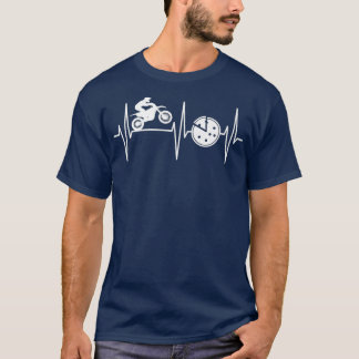 Camiseta Motocross Pizza Funny Pizza Lover Dirt Bike