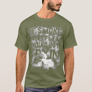 Camiseta Motocross Racing Burnout Bike