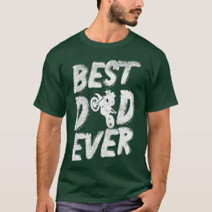 Camiseta Motocross Racing, Motocross, o melhor Pai de areia