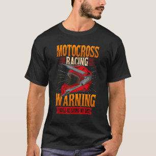 Camiseta Motocross Racing Waring Dirt Bike Racer