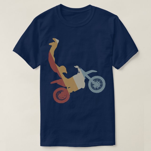 Camiseta Motocross Seatgrab Estilo Retro Vintage 797 (Frente do Design)