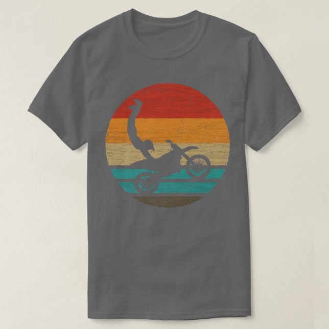 Camiseta Motocross Seatgrab Estilo Retroativo Vintage 785 (Frente do Design)