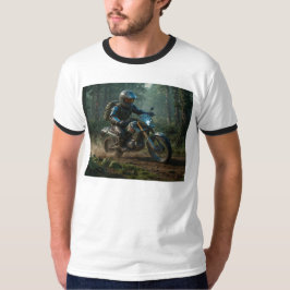 Camiseta Motocross Selvagem - Piloto de Dirtbike II