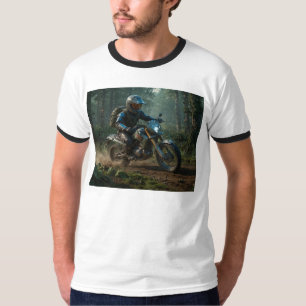 Camiseta Motocross Selvagem - Piloto de Dirtbike II