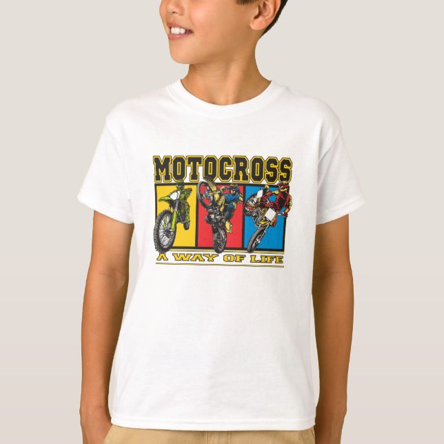 Camiseta Motocross um modo de vida (Frente)