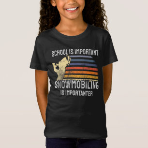 Camiseta Motoneta de neve Motoneta de neve