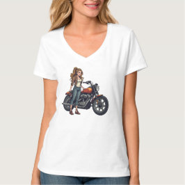 Camiseta Motoqueira