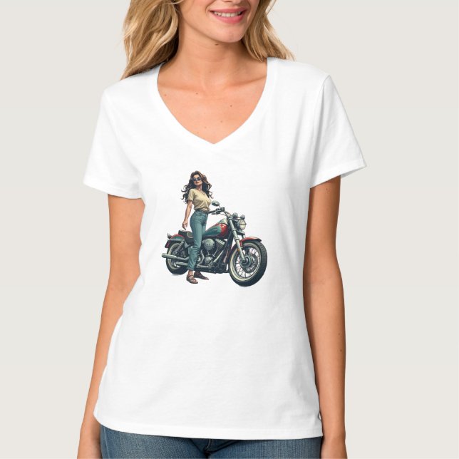 Camiseta Motoqueira (Frente)