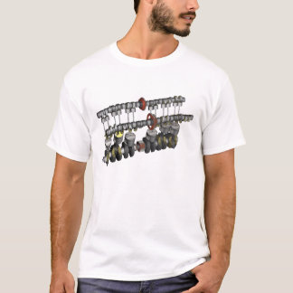 Camiseta Motor 1000 da motocicleta de CBX