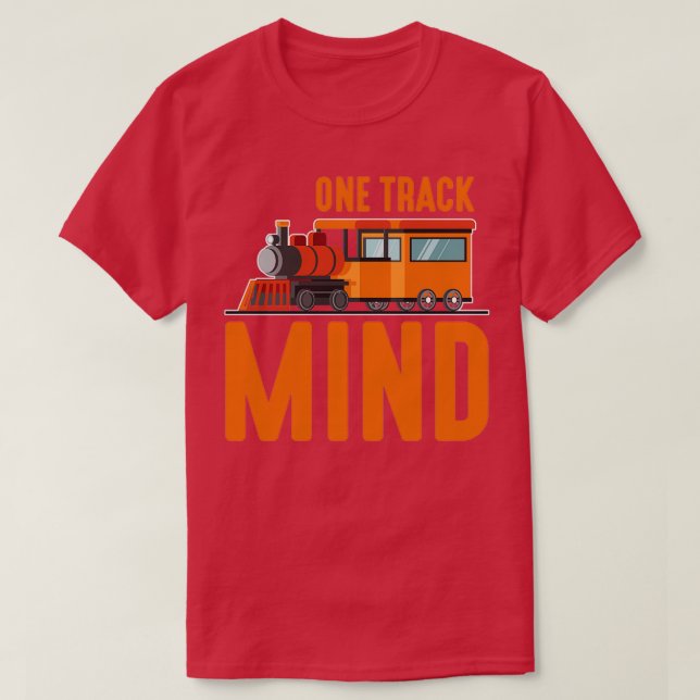 Camiseta Motor a vapor de locomotiva 1 do comboio (Frente do Design)
