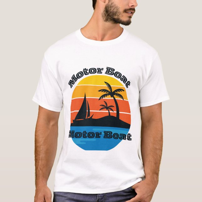 CAMISETA MOTOR BOAT (Frente)
