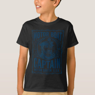 Camiseta Motor Boatin SOB Capitão de Barco a Motor Pontão L