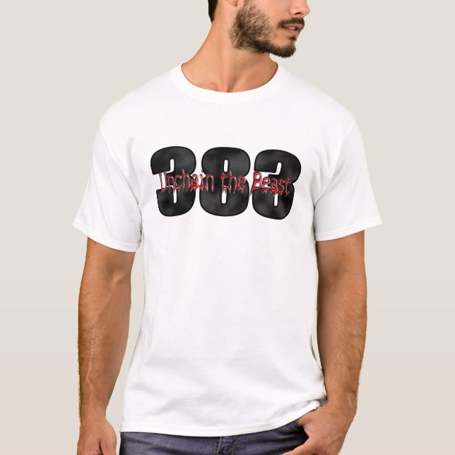 Camiseta motor brutalmente de 383 stroker (Frente)
