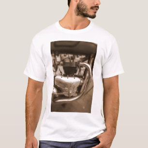Camiseta Motor da motocicleta