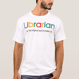 Camiseta Motor de Busca Original - Libr de Bibliotecário Es