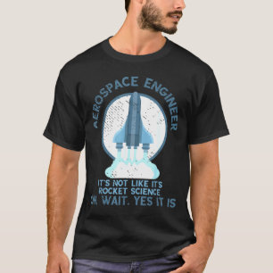 Camiseta Motor de Ciência do Fogão do Engenheiro Aeroespa