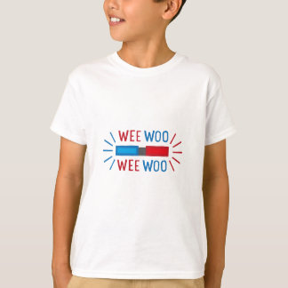 Camiseta Motor De Incêndio De Ambulância Do Carro Policial