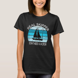 Camiseta motor de navegação design real