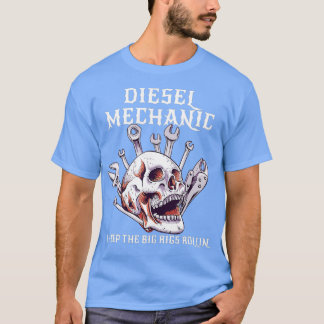 Camiseta Motor de Ônibus de Caminhão Técnico