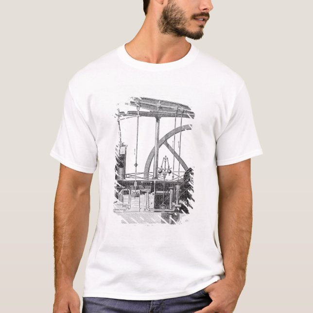 Camiseta Motor de vapor (Frente)