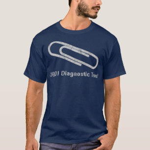 Camiseta Motor de verificação de equipes de diagnóstico 