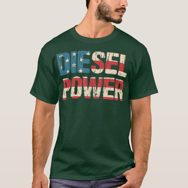 Camiseta Motor diesel Pavilhão Turbo Mecânico (Frente)