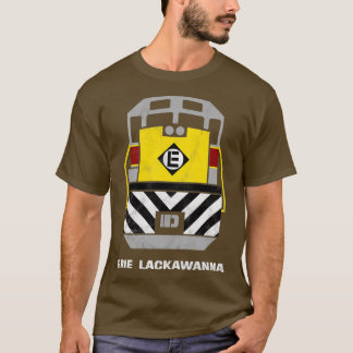 Camiseta Motor do Comboio Aéreo Erie Lackawanna