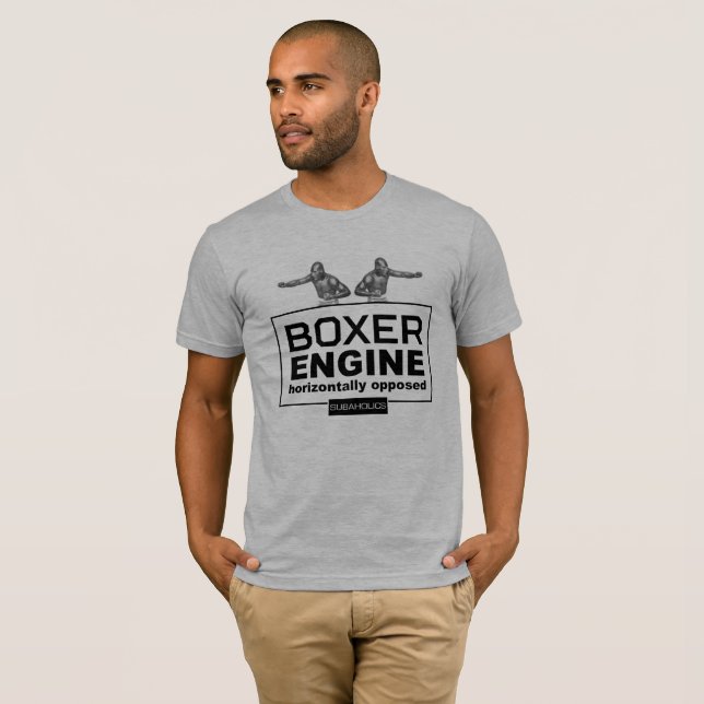 Camiseta Motor do pugilista (Frente Completa)
