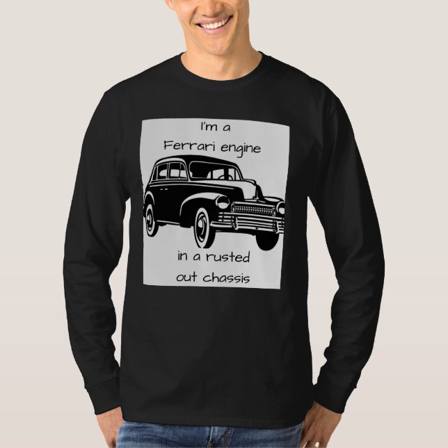 Camiseta "Motor Ferrari" (Frente)