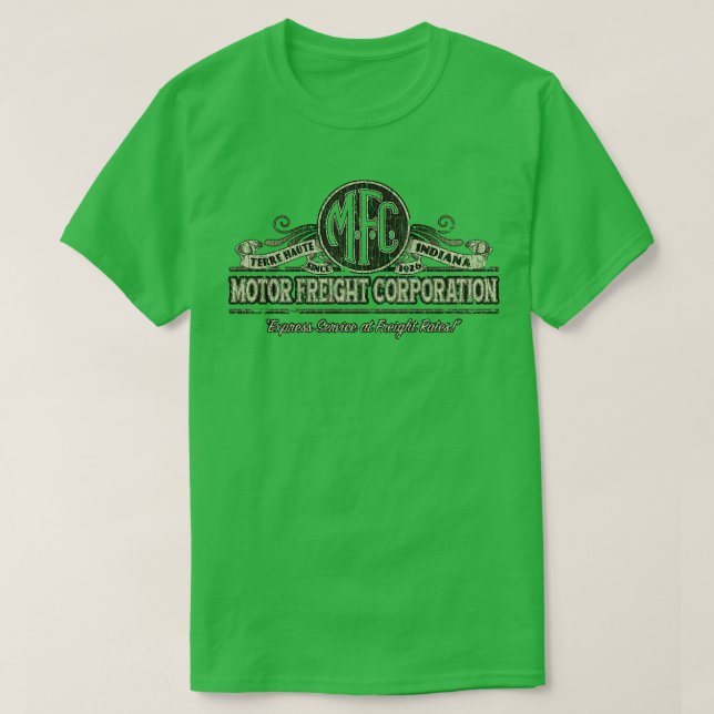 Camiseta Motor Freight Corporation 1926 (Frente do Design)