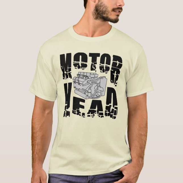 Camiseta Motor Head Engine (Frente)