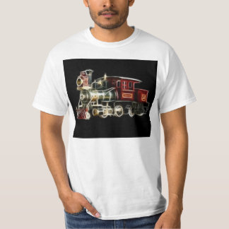Camiseta Motor locomotivo do trem do vapor