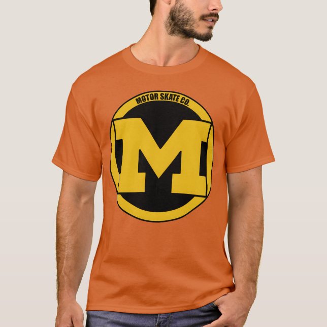 Camiseta Motor Skate Co Mid 90s amigo (Frente)