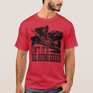 Camiseta Motor Sled e Snowmobile Ring