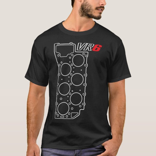 Camiseta Motor Vr6 Motor Gasket Vr6 (Frente)