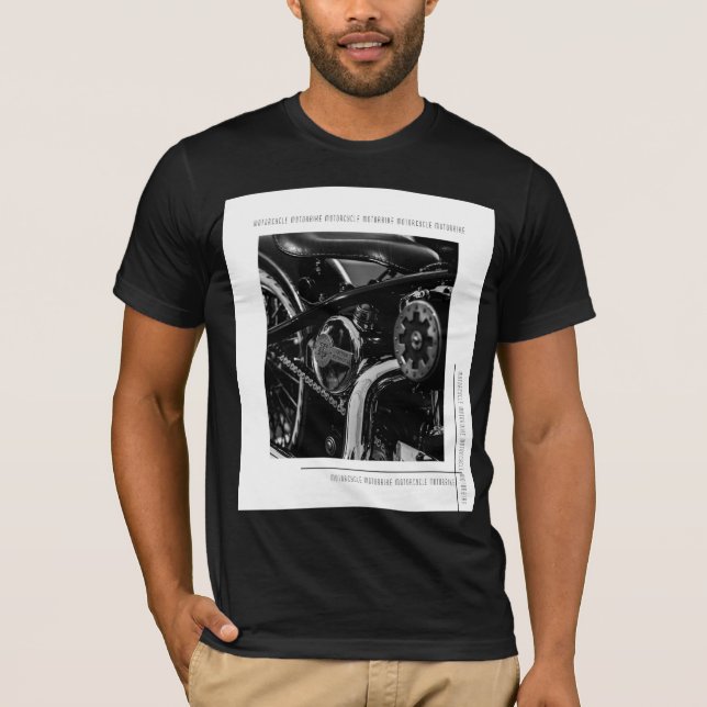 Camiseta Motorciclista Biker Rider (Frente)