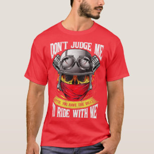 Camiseta Motorcycle Biker Não Me Julgue